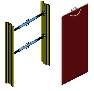 Lehke pazeni Flex Element - sestava